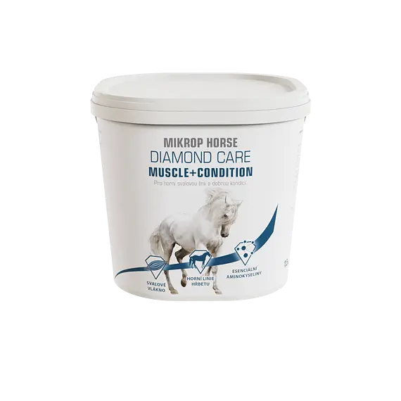 Mikrop Horse Diamond Care Muscle+Condition 3 kg (HORNÍ SVALOVÁ LINIE A VÝŽIVNÁ KONDICE)