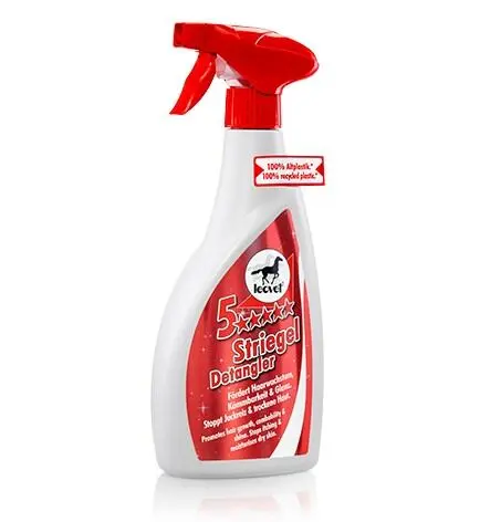Lesk a rozčesávač na srst LEOVET 5 Stars, 550 ml