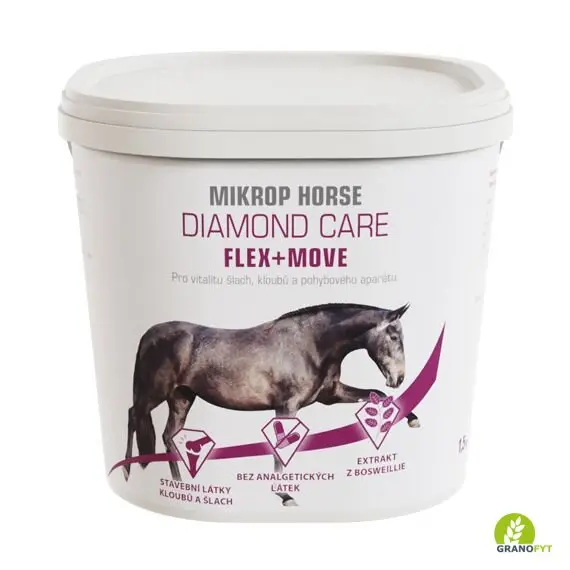 Mikrop Horse Diamond Care Flex+Move Boswellie 1,5 kg (VITALITA ŠLACH, KLOUBŮ A POHYBOVÉHO APARÁTU)