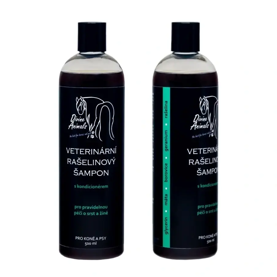 Veterinární rašelinový šampon prevence proti hmyzu 500 ml