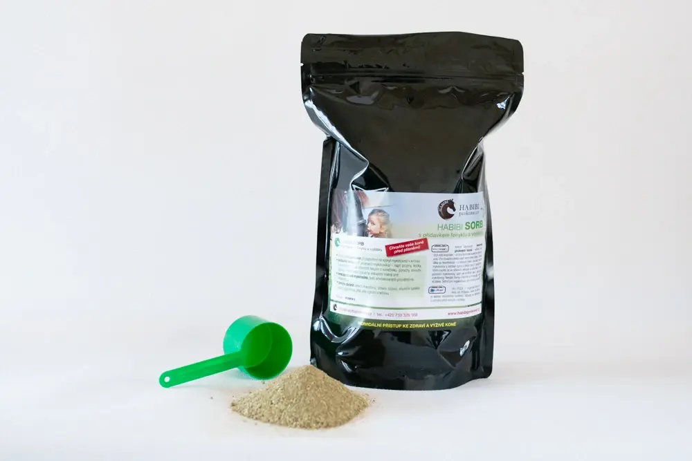 HABIBI SORB vyvazovač mykotoxinů pro koně 1 KG