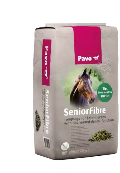 Řezanka pro koně PAVO SeniorFibre NEW 12 kg