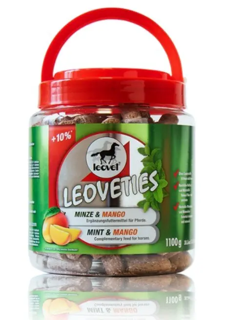 Pamlsky LEOVET Leoveties mango s mátou 1,1 kg