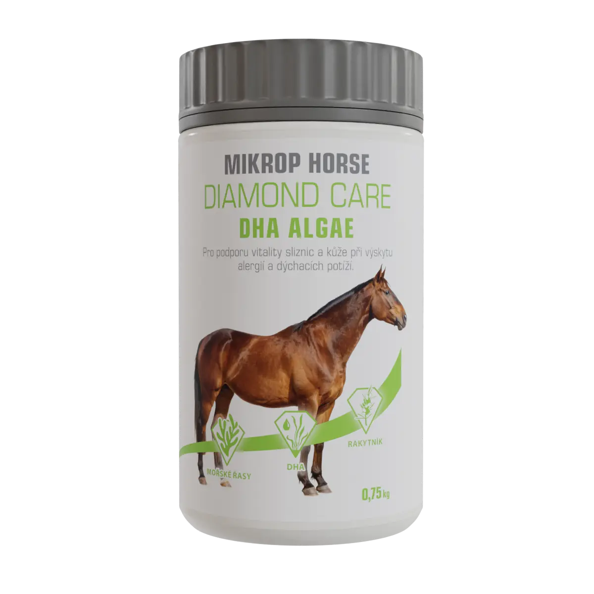 MIKROP HORSE DIAMOND CARE DHA Algae 750g