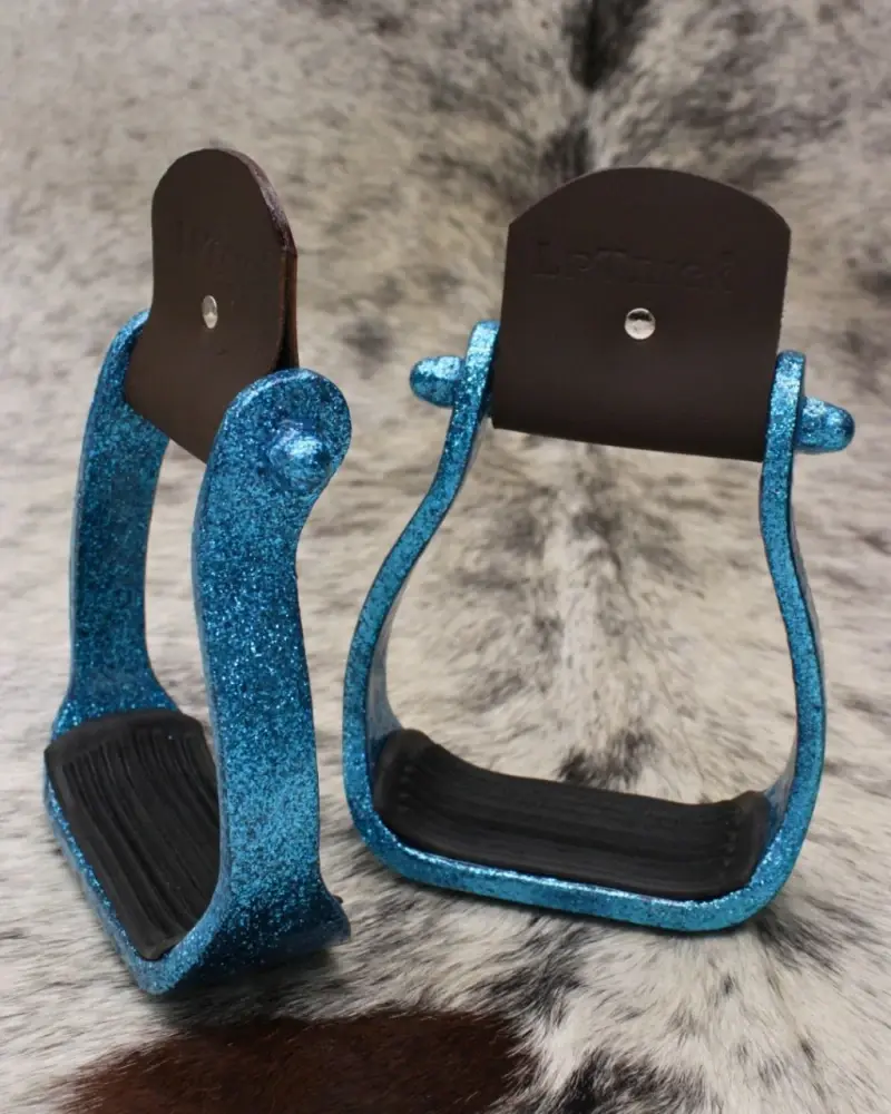 Westernové třmeny Glitter