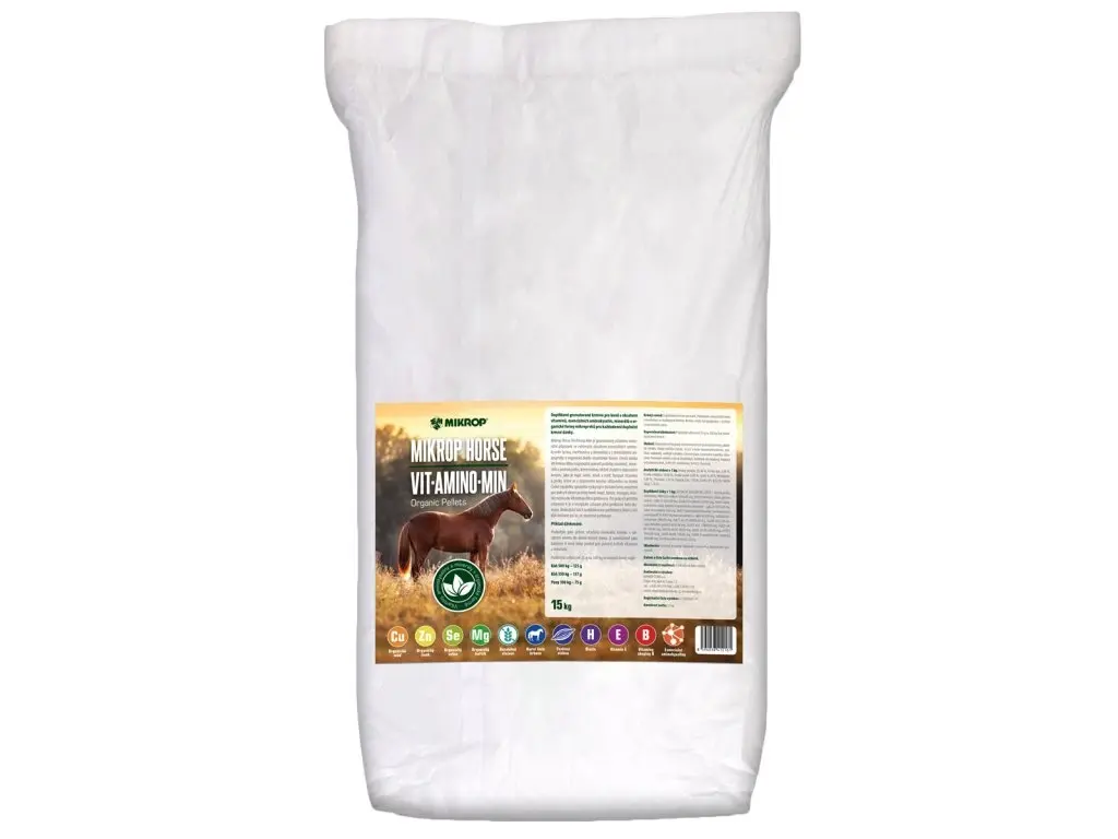 MIKROP® HORSE granulovaná minerálka VIT.AMINO.MIN organická 15 kg