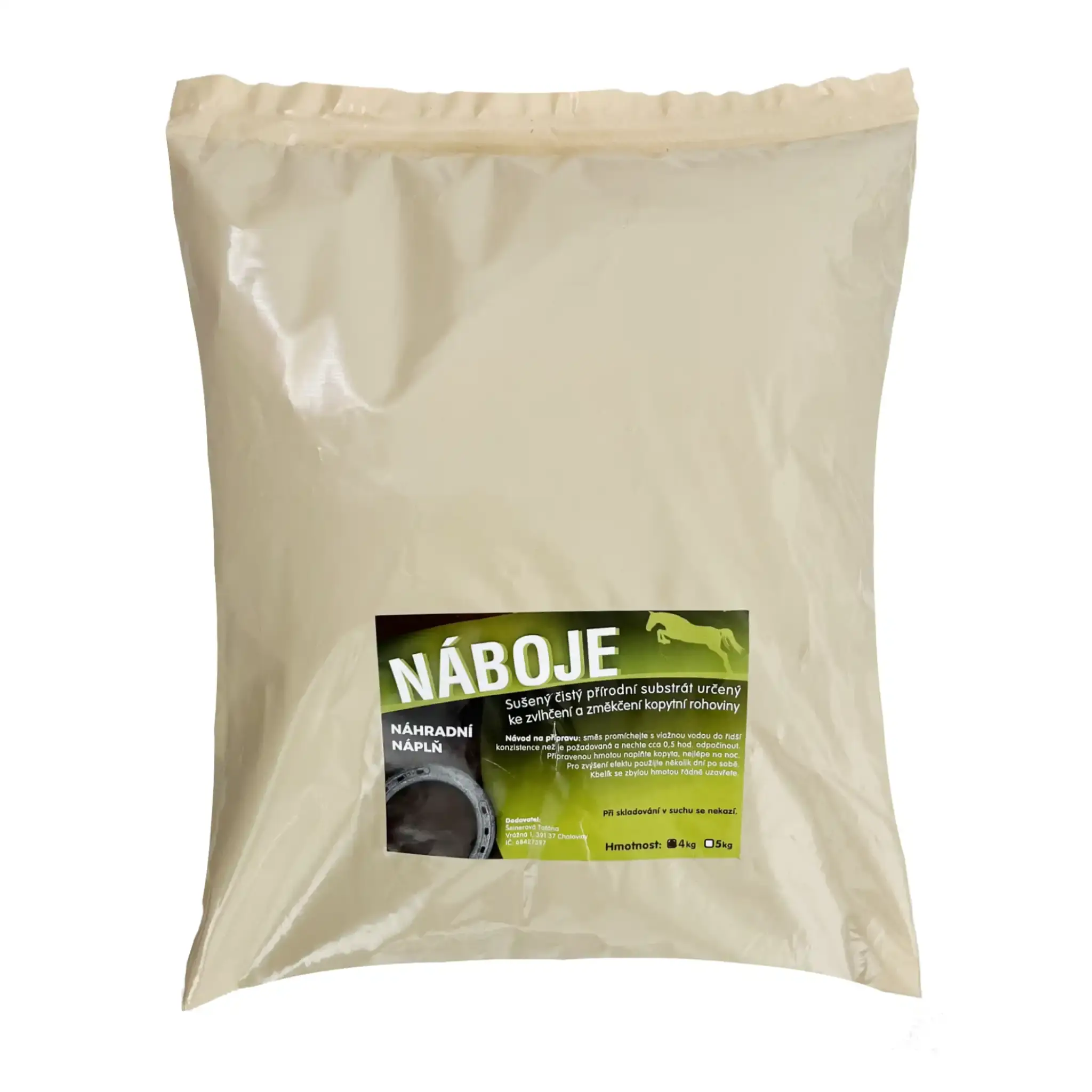 Náboje do kopyt náhradní balení 4kg