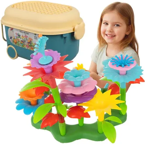 Kreativní stavebnice – sada 3D květiny