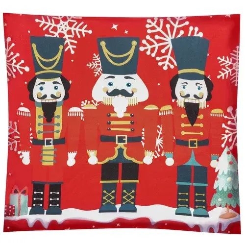 Dekorativní povlak na polštář 45 × 45 cm – motiv Louskáčku