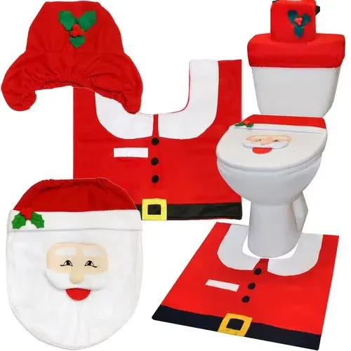Vánoční koupelnový set – 3 kusy