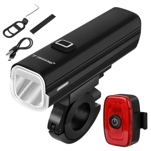 Led sada světel na kolo 1000 lm, 4800 mAh