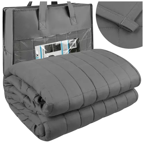 Zátěžová antistresová přikrývka - Sensory Gray 8 kg, 200 × 150 cm