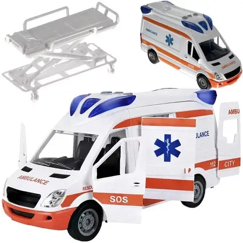 Sanitní vůz – ambulance se zvukovou a světelnou signalizací