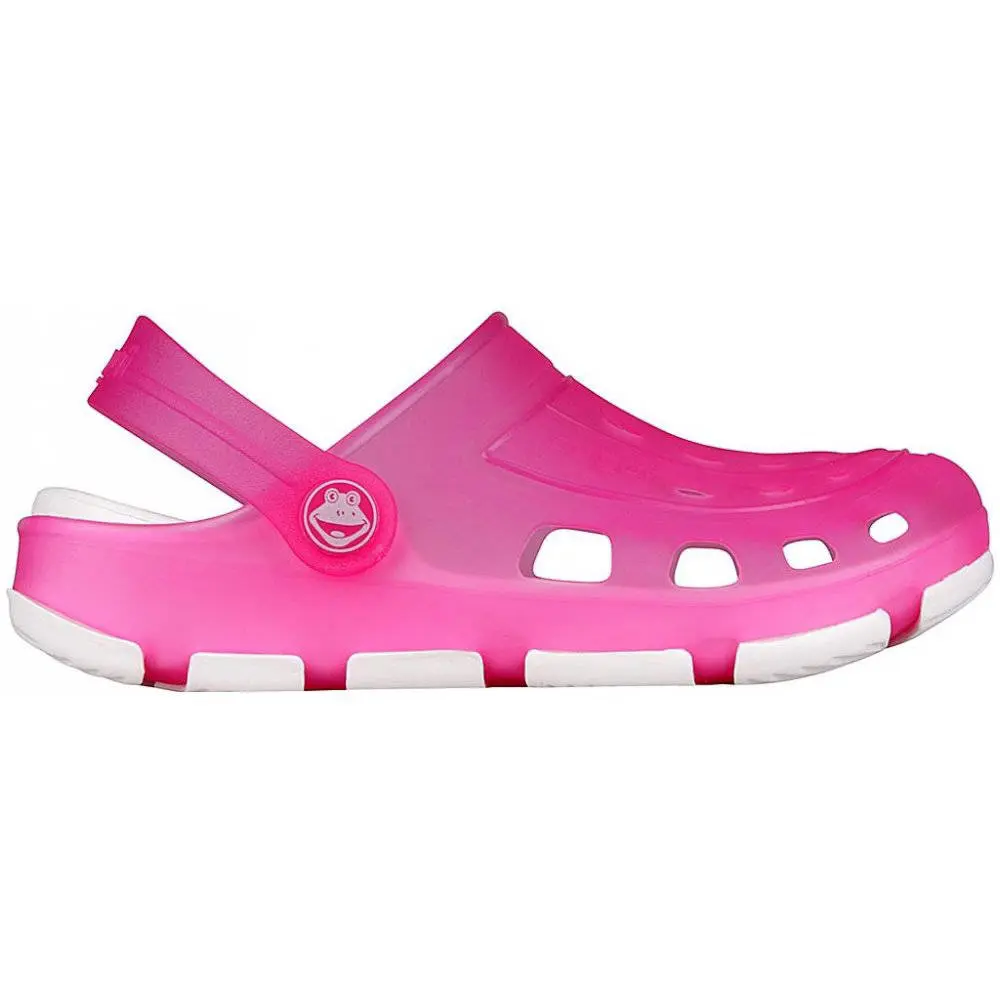 Coqui JUMPER FLUO 6363 Dětské sandály Fuchsia/White