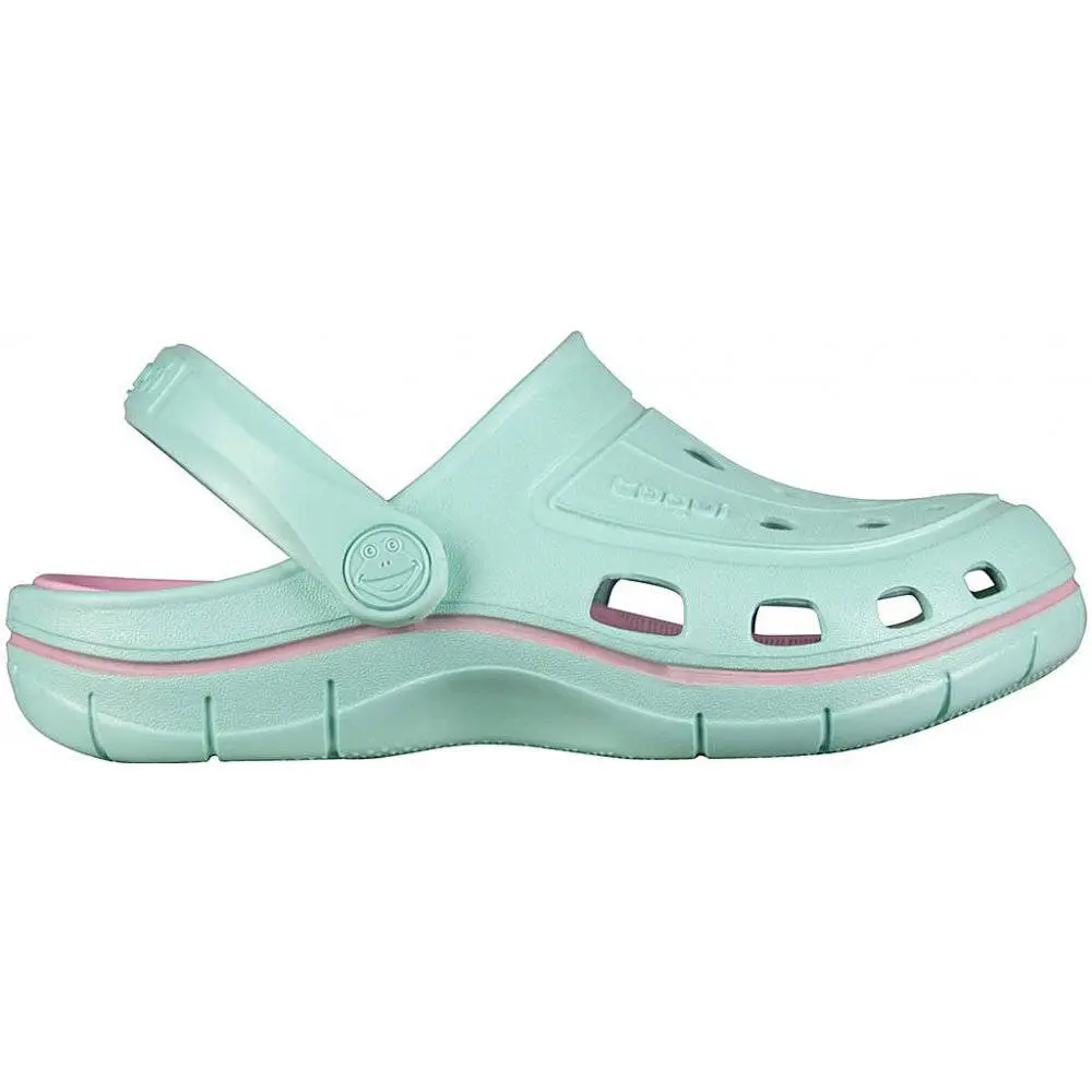 Coqui JUMPER 6353 Dětské sandály Lt. mint/Pink 30-31