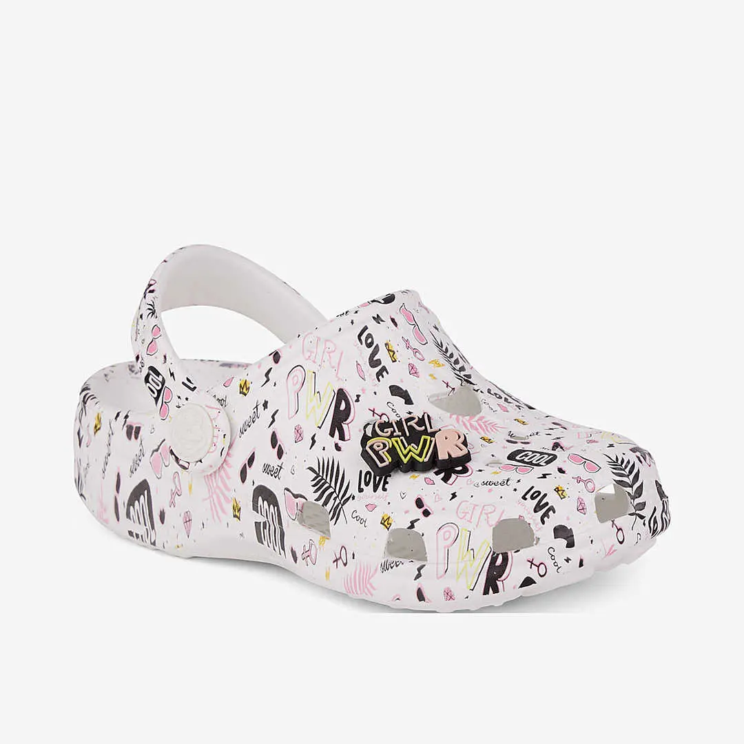Coqui BIG FROG 8114 Dětské sandály White Girl PWR + Amulet