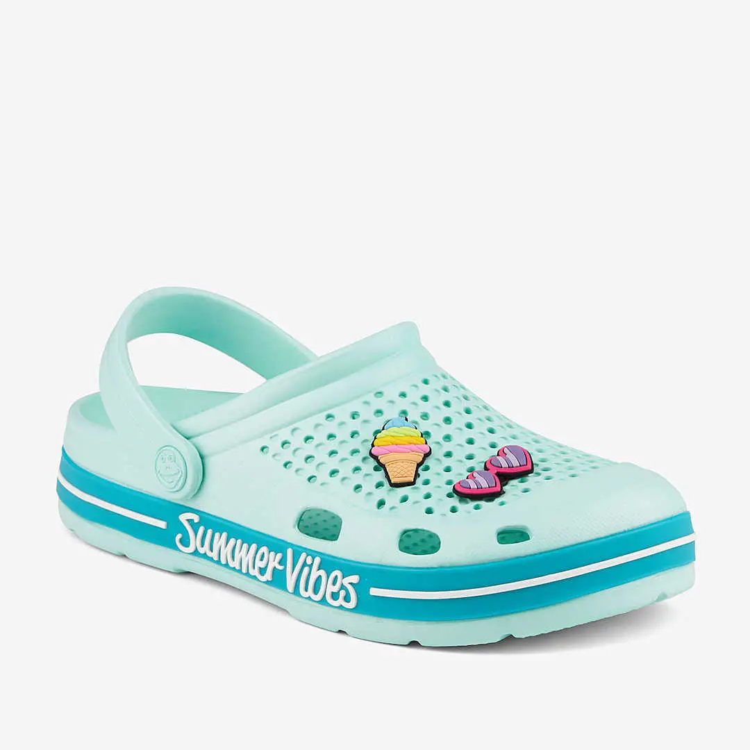 Coqui LINDO 6413 Dámské sandály Lt. mint/Turquoise summer + amulet 41
