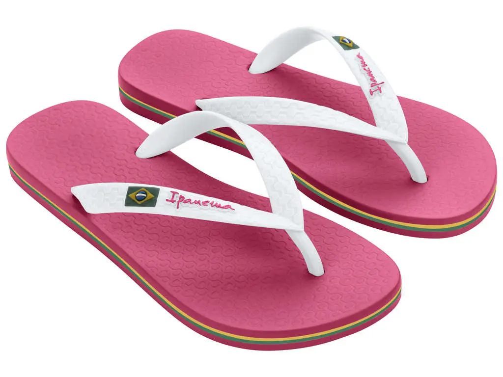 Ipanema Classic Brasil II 80408-24044 Dámské žabky růžovo / bílé