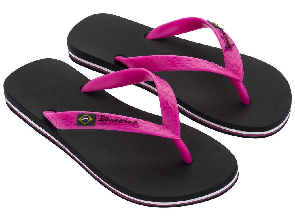 Ipanema Classic Brasil II 80408-AR828 Dámské žabky černo / růžové 39-40