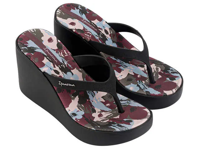 Ipanema High Fashion Thong 83521-AQ572 Dámské pantofle černé 38
