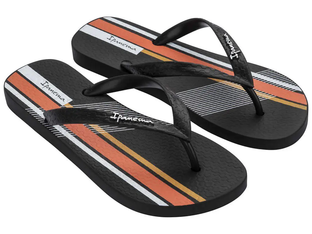 Ipanema Graphics 83532-AP255 Pánské žabky černé