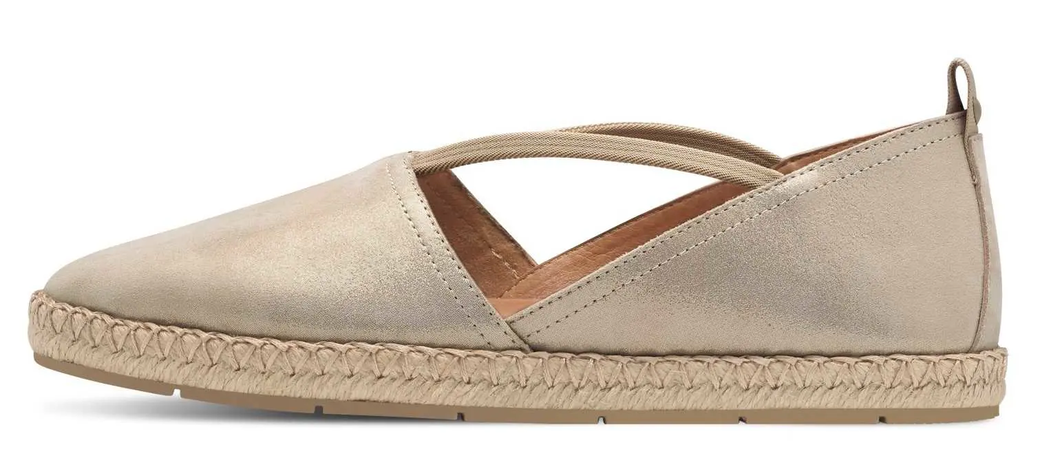 Tamaris 1-24620-44-179 Dámské espadrilky champagne 41