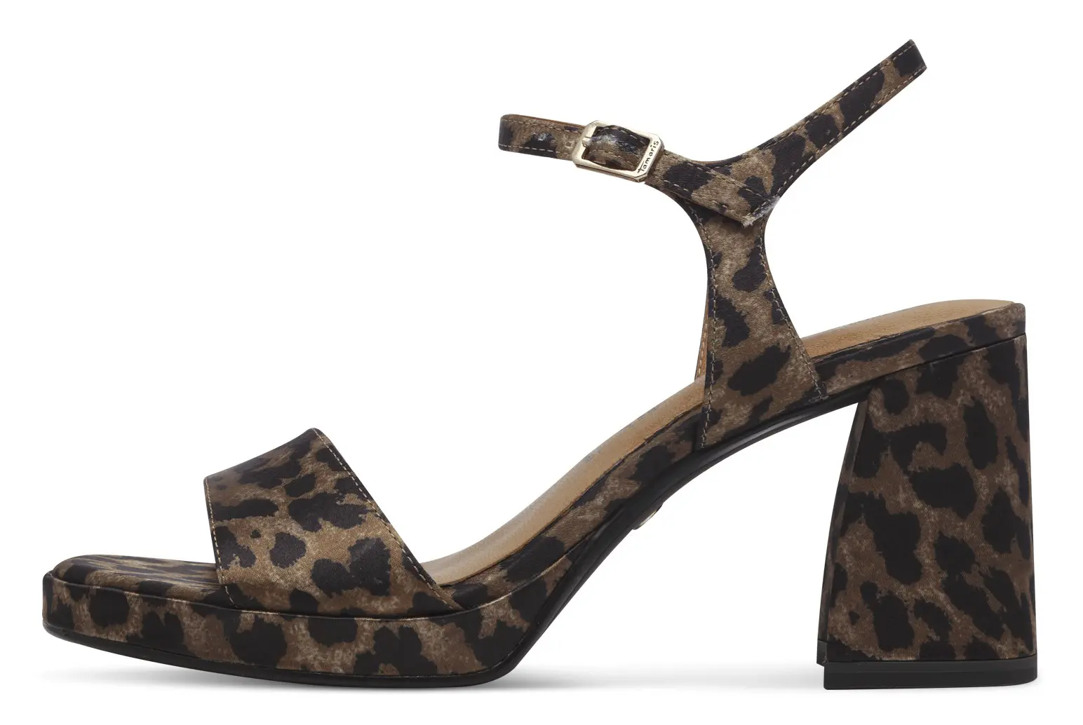 Tamaris 1-28343-44-360 Dámské sandály na podpatku leopard 37