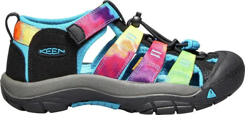KEEN Newport H2 Youth Dětské sandály rainbow tie dye 35 KEN1201101417C06