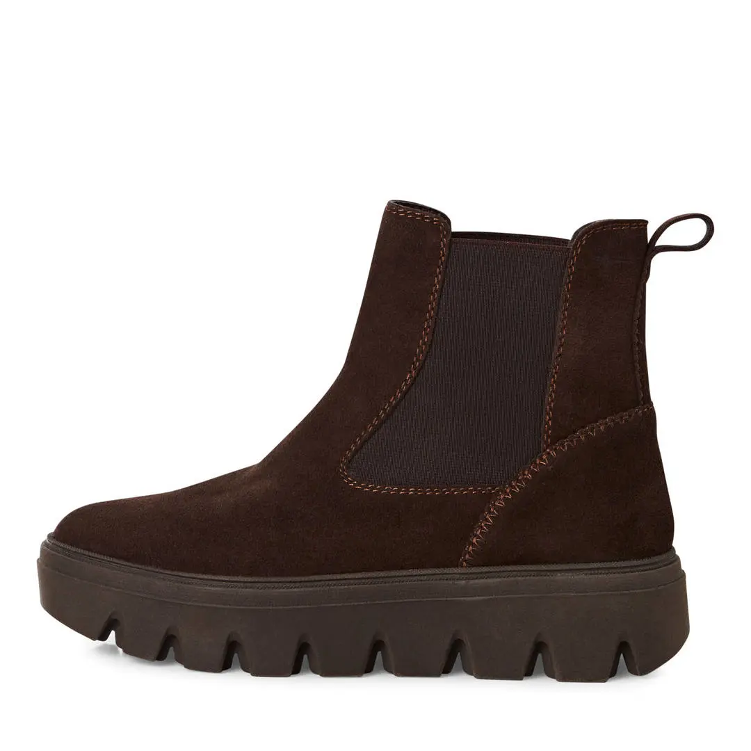 Tamaris 1-25405-45-304 Dámské kotníkové boty mocca 39