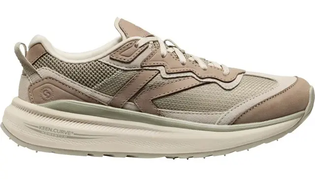 KEEN WK500 Leather Dámské trekové boty abbey stone/birch