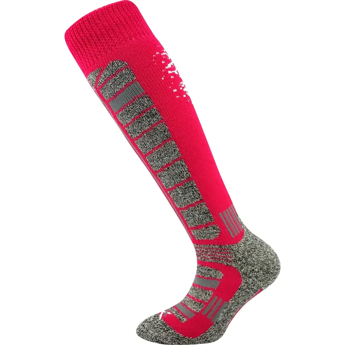 podkolenky Voxx dětské merino Carving magenta