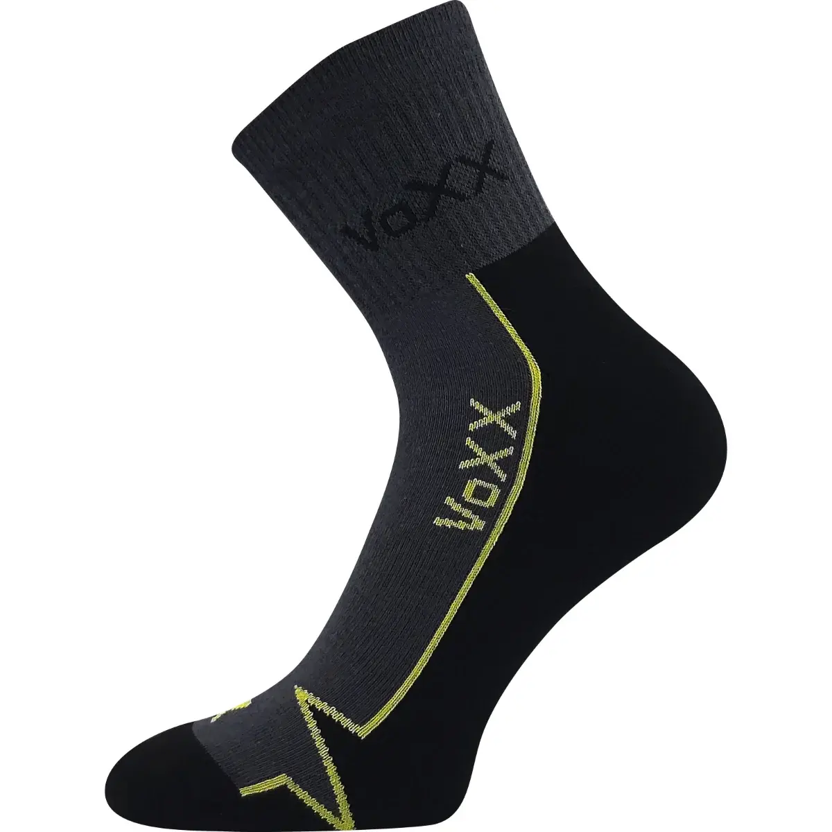 VOXX Ponožky bavlněné sportovní LOCATOR B tmavě šedé 35-38 103065