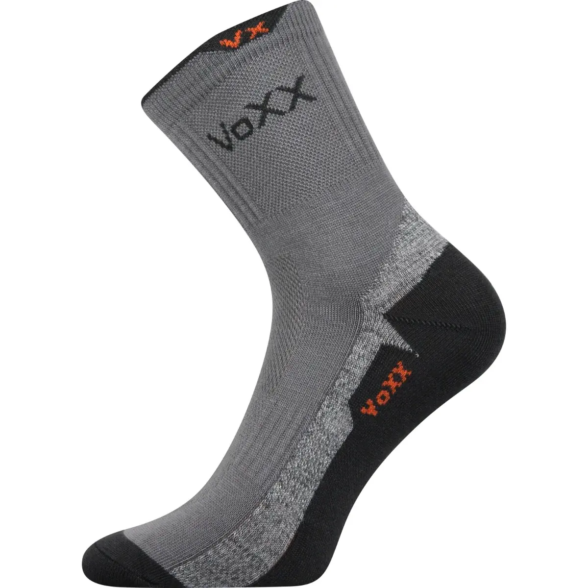 VOXX Ponožky sportovní slabé MASCOTT se stříbrem SVĚTLE ŠEDÉ 43-46 101525