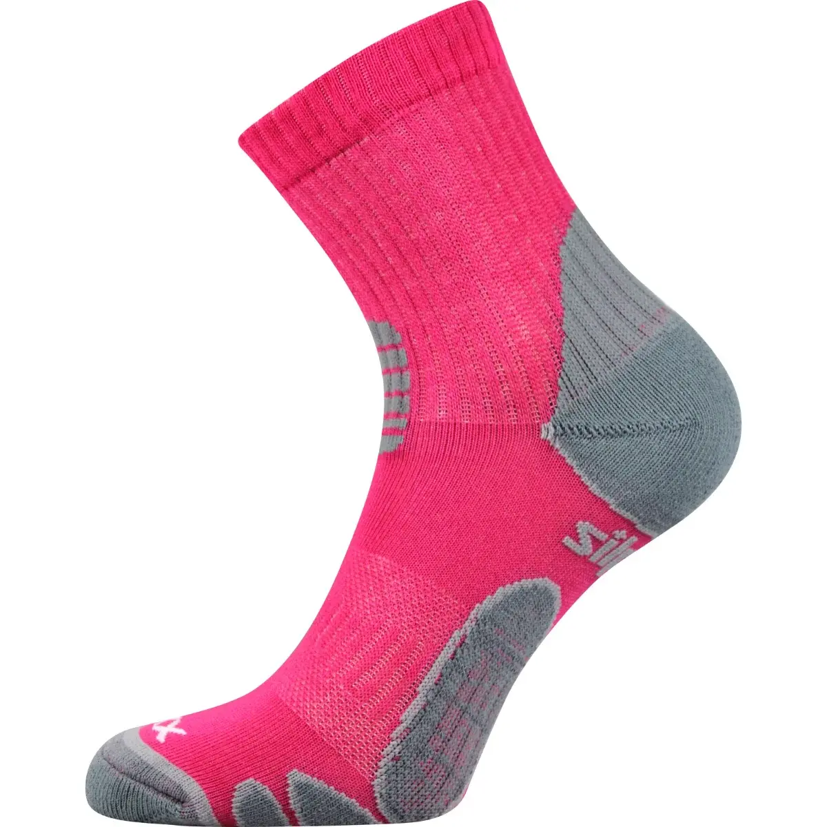 VOXX Ponožky sportovní SILO s ionty stříbra MAGENTA 39-42 110587