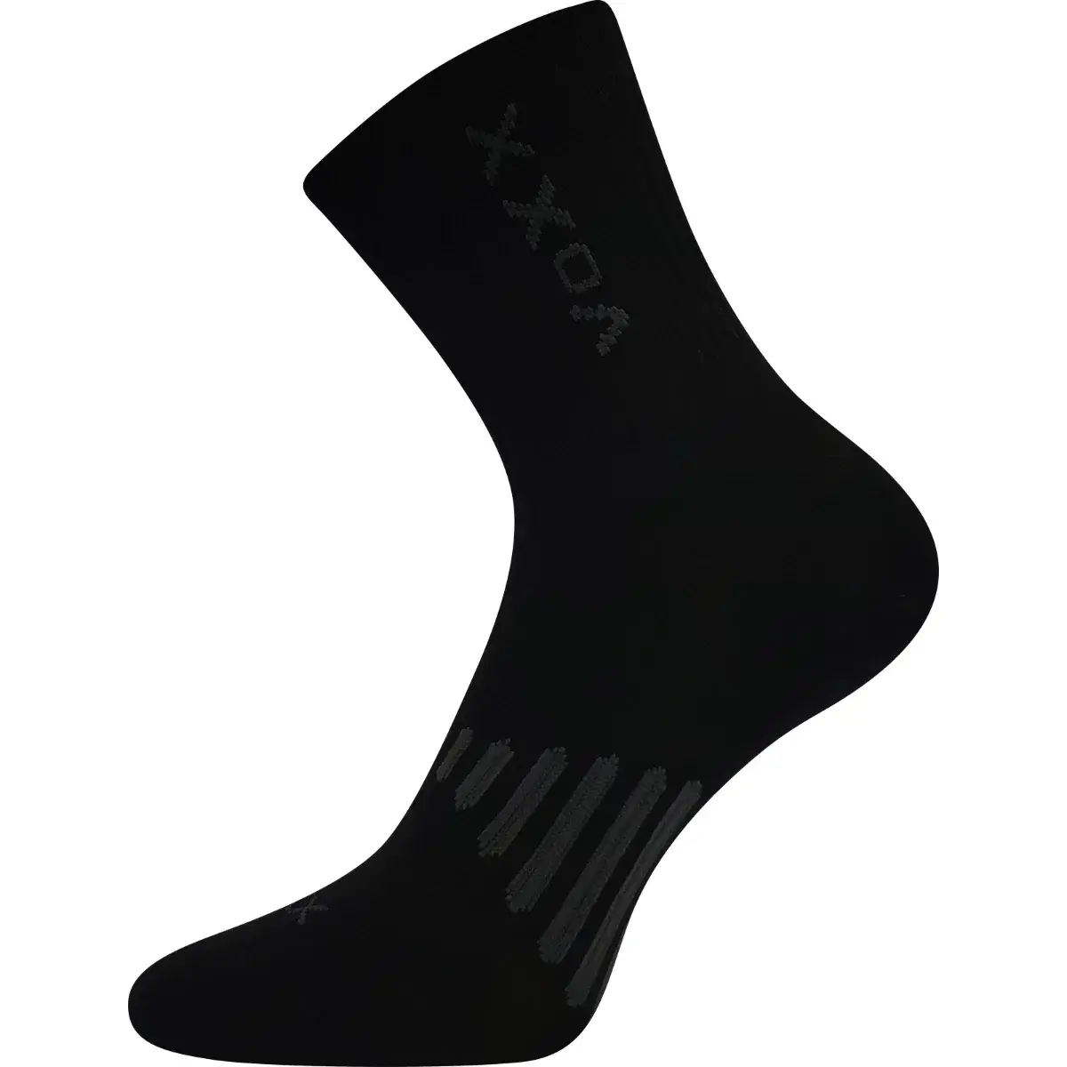 VOXX Ponožky slabé z merino POWRIX s ionty stříbra ČERNÉ 39-42 119320