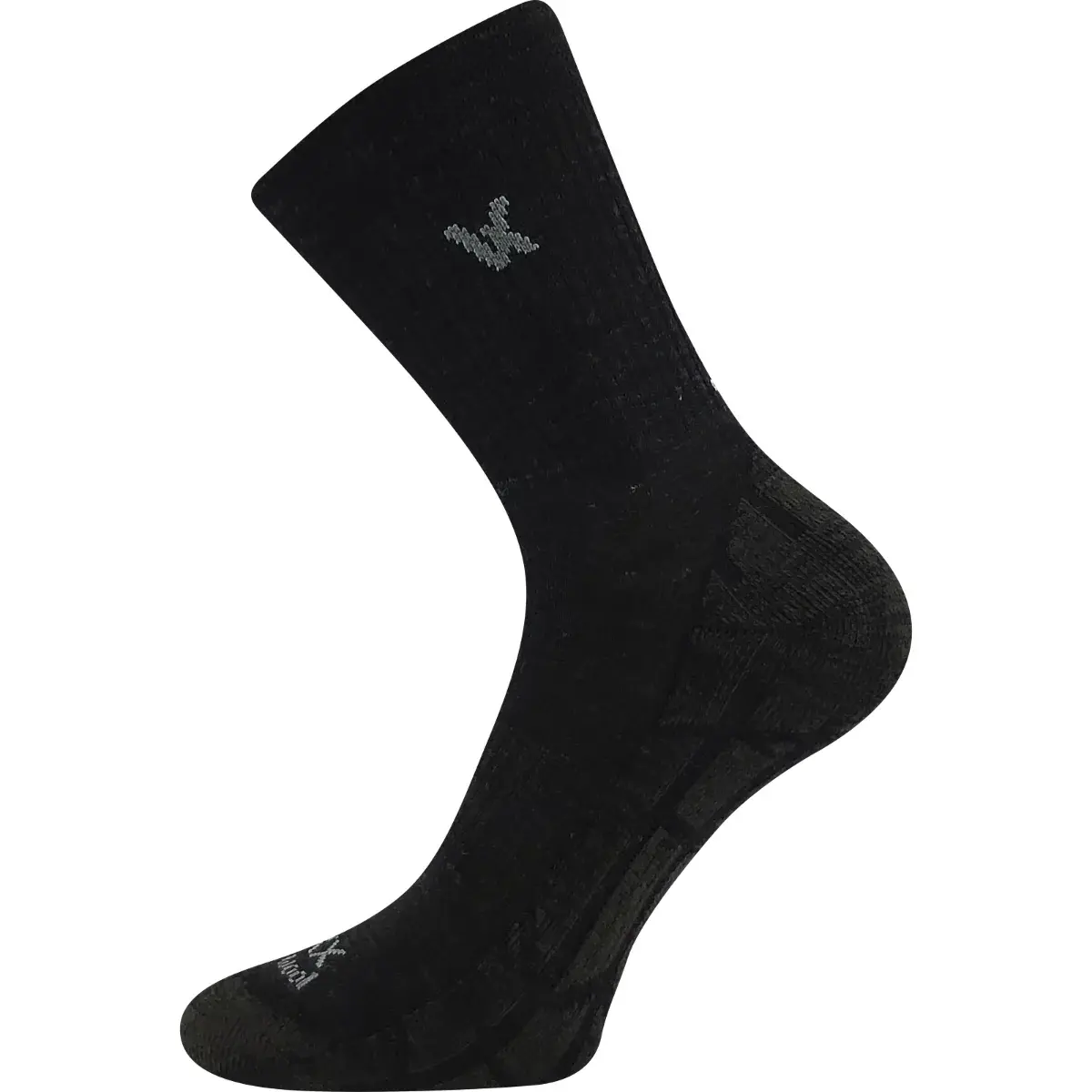 VOXX Ponožky sportovní z merino TWARIX s ionty stříbra TMAVĚ ŠEDÉ 35-38 119353