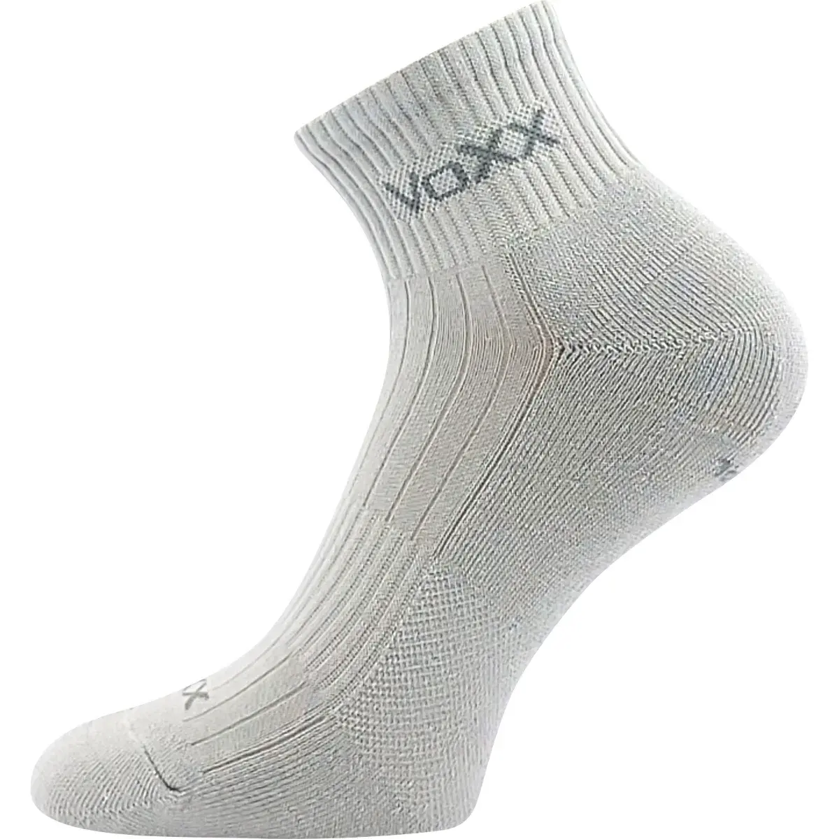 VOXX Ponožky sportovní MORFEUS z modalu SVĚTLE ŠEDÉ