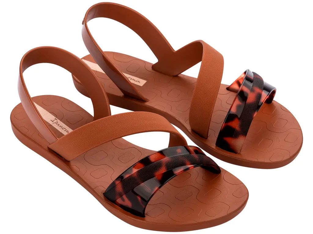 Ipanema Vibrant Sandal 83767-BR604 Dámské sandály hnědé 37