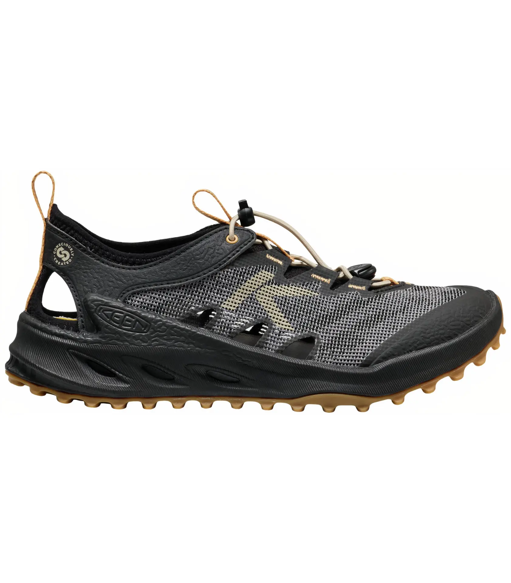 KEEN Zionic ADV Women Dámské trekové boty black/oak buff
