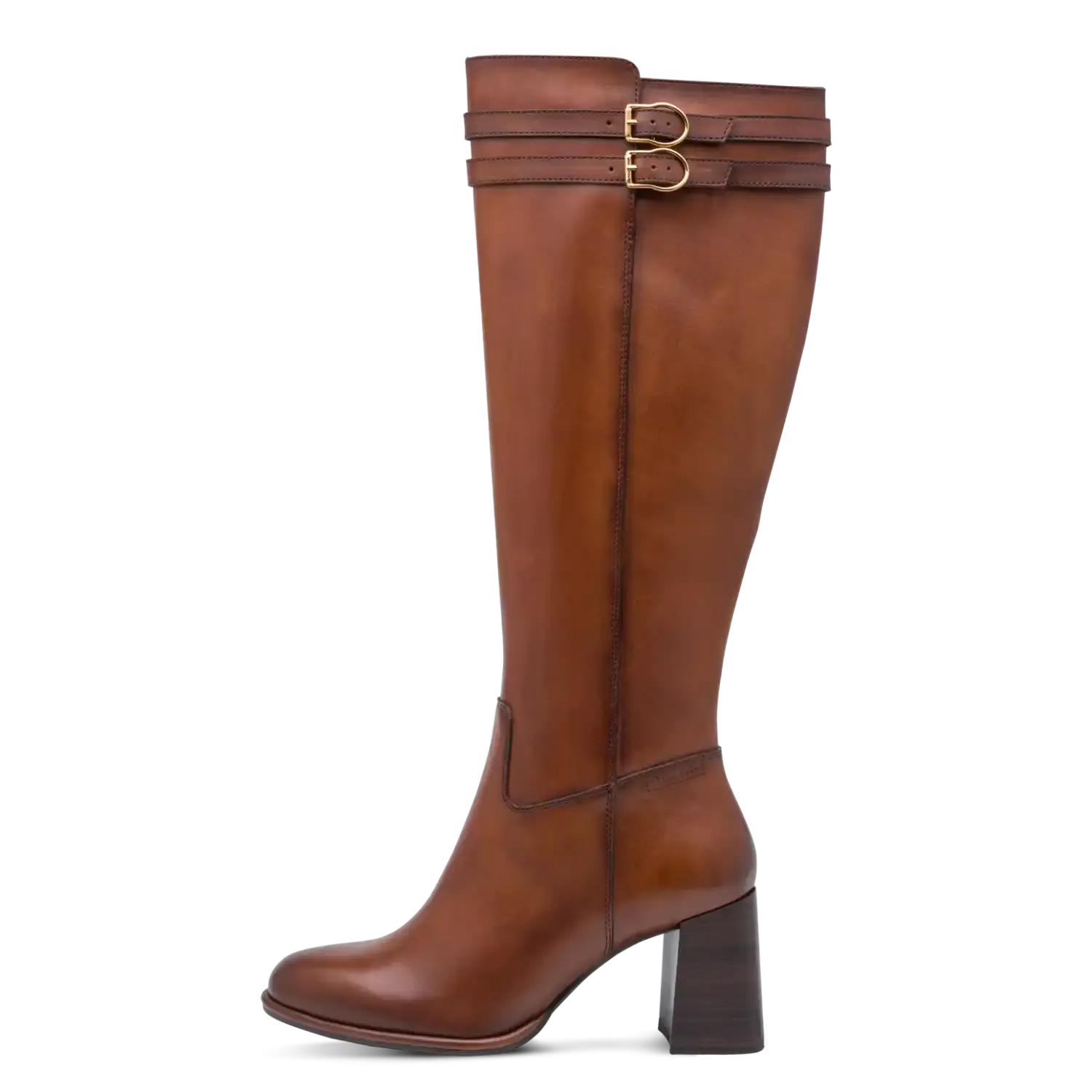 Tamaris 1-25547-47-305 Dámské kozačky cognac