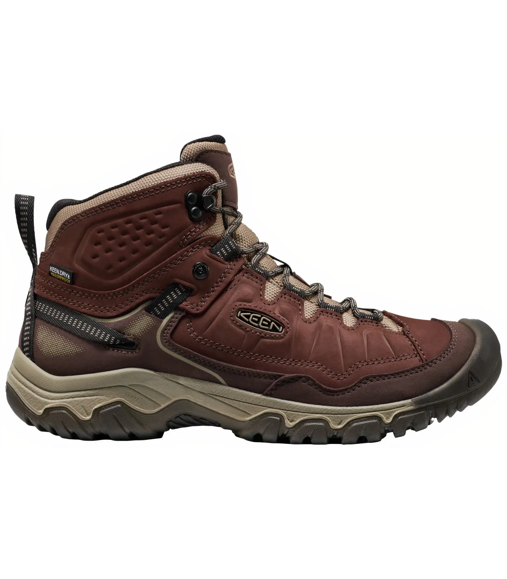 KEEN TARGHEE IV MID WP M Pánské trekové boty java/brindle