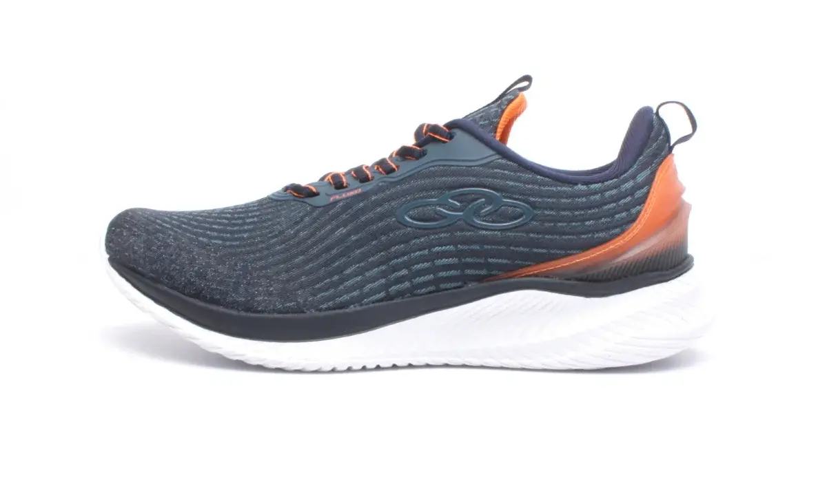 Olympikus pánská sportovní obuv Fluxo Petroleum/Orange 42 751-21/42