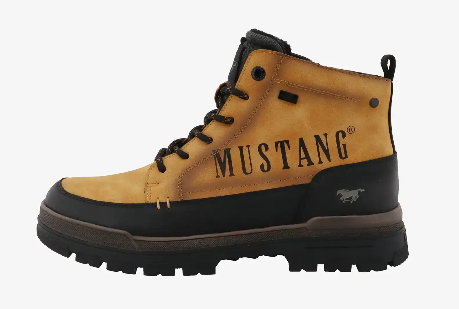 Mustang 15M0101004 Pánské zimní kotníkové boty camel 43