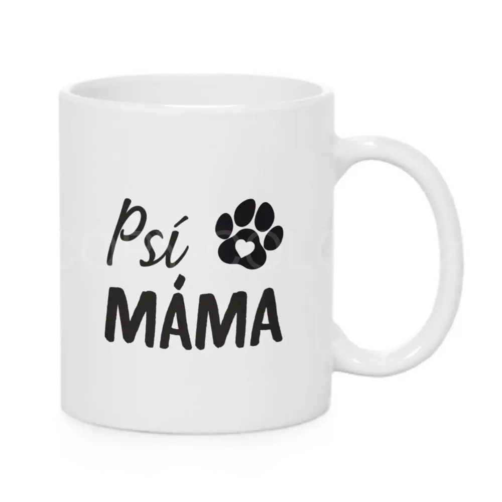 Hrnek ke Dni matek - PSÍ MÁMA - různé typy hrnků a vlastní fotografie