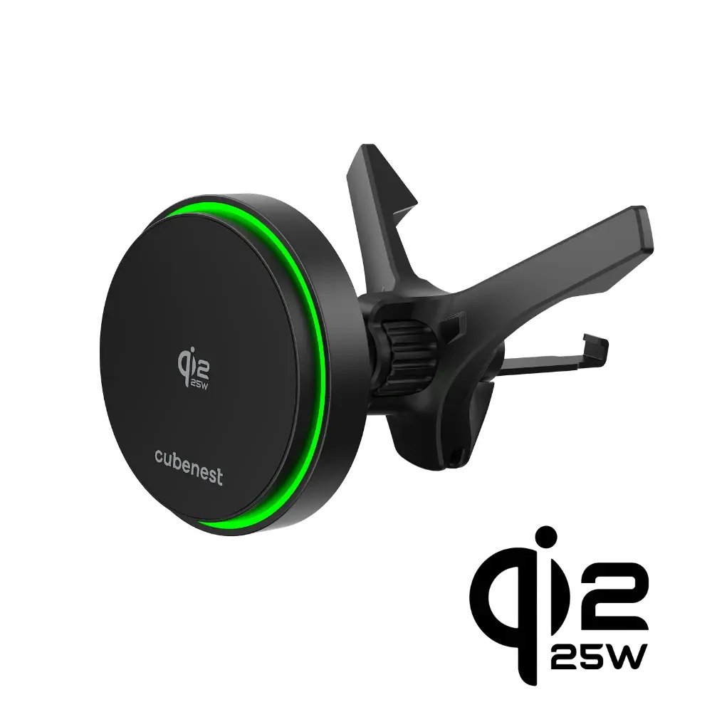 Cubenest Qi2.2 Magnetická bezdrátová nabíječka do auta SQ1C4