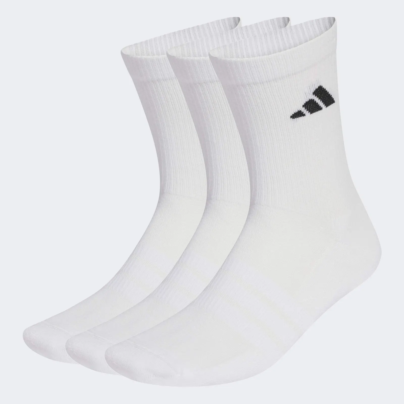 Adidas 3PACK-C ESS CRW 3P WHITE/WHITE/BLACK ponožky
