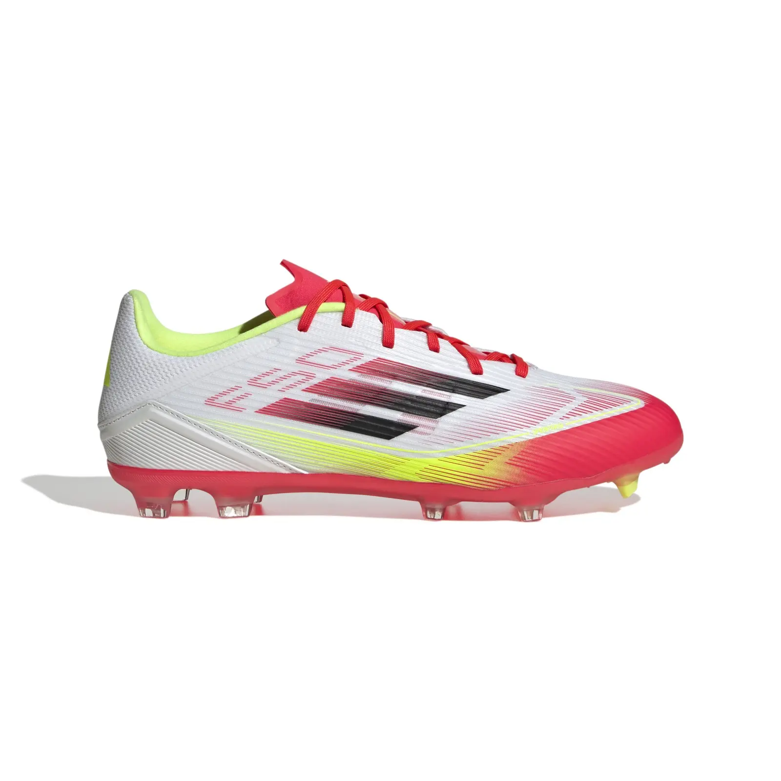 Adidas F50 League M FG/MG cloud white/core black/solar yellow pánské outdoorové fotbalové kopačky