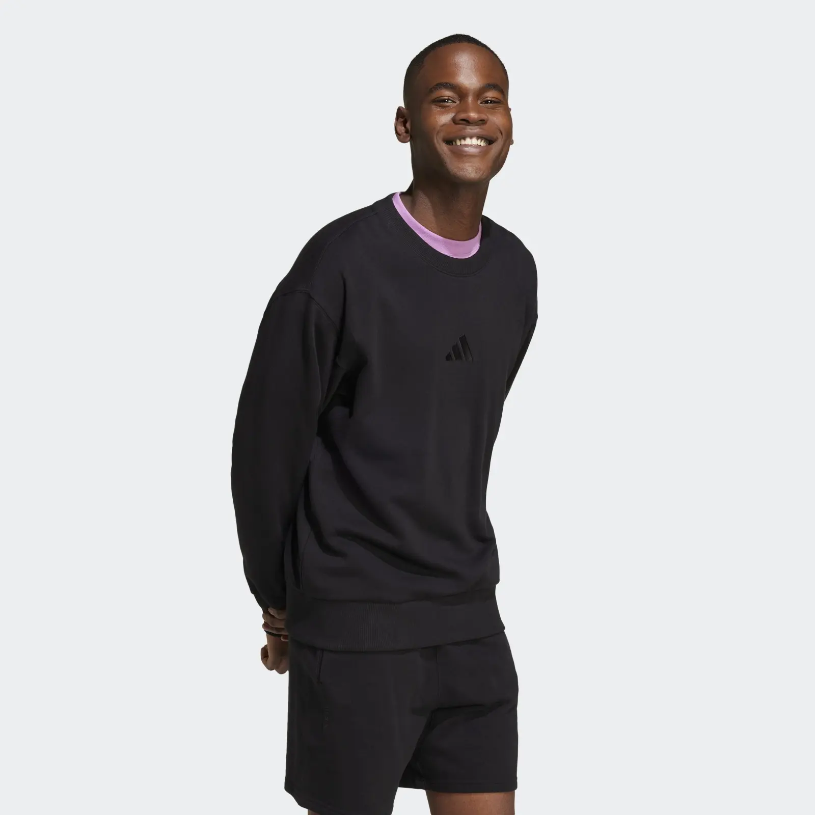 adidas M A SZN FT CRW SWEATSHIRT