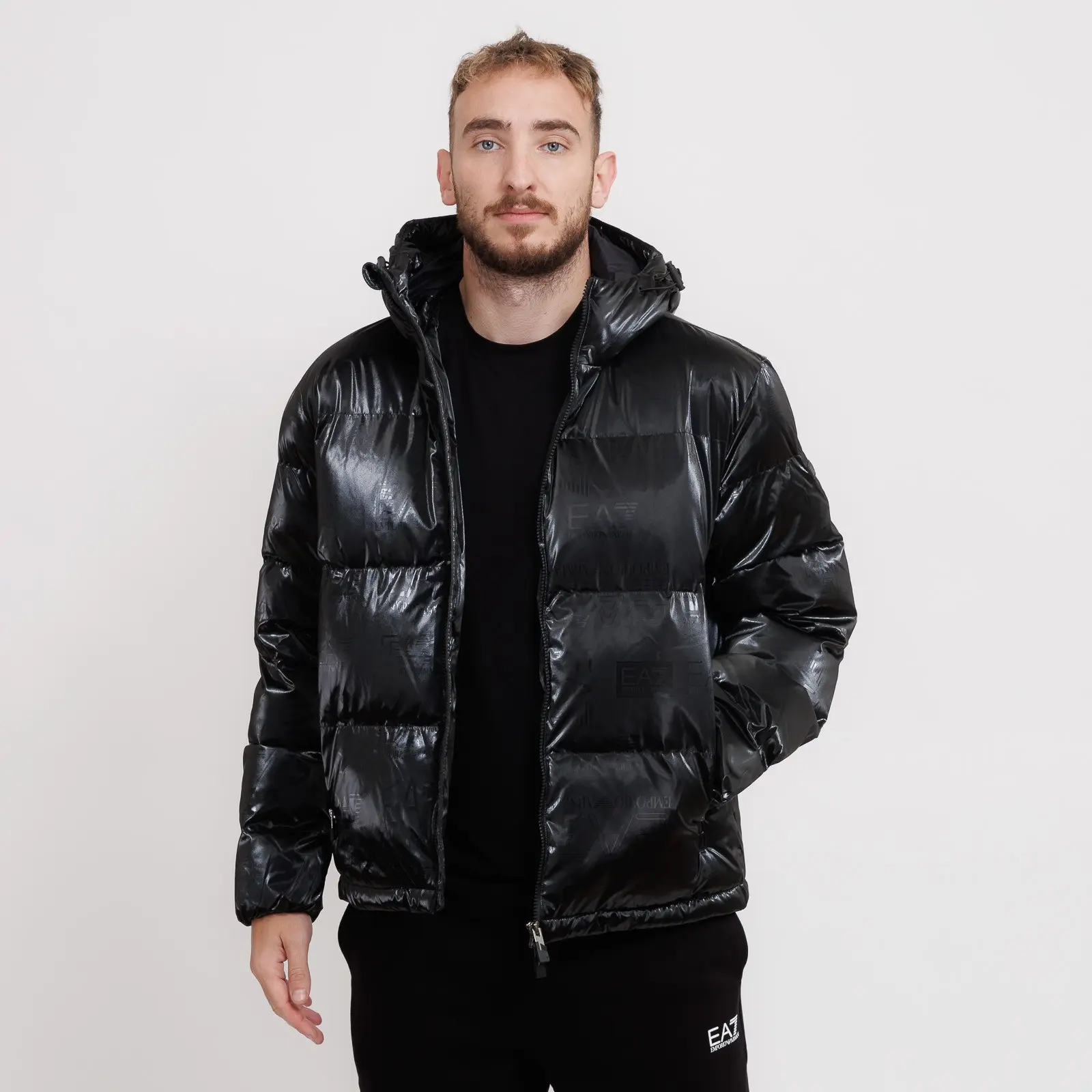 Ea7 emporio armani technical fabric padded jacket