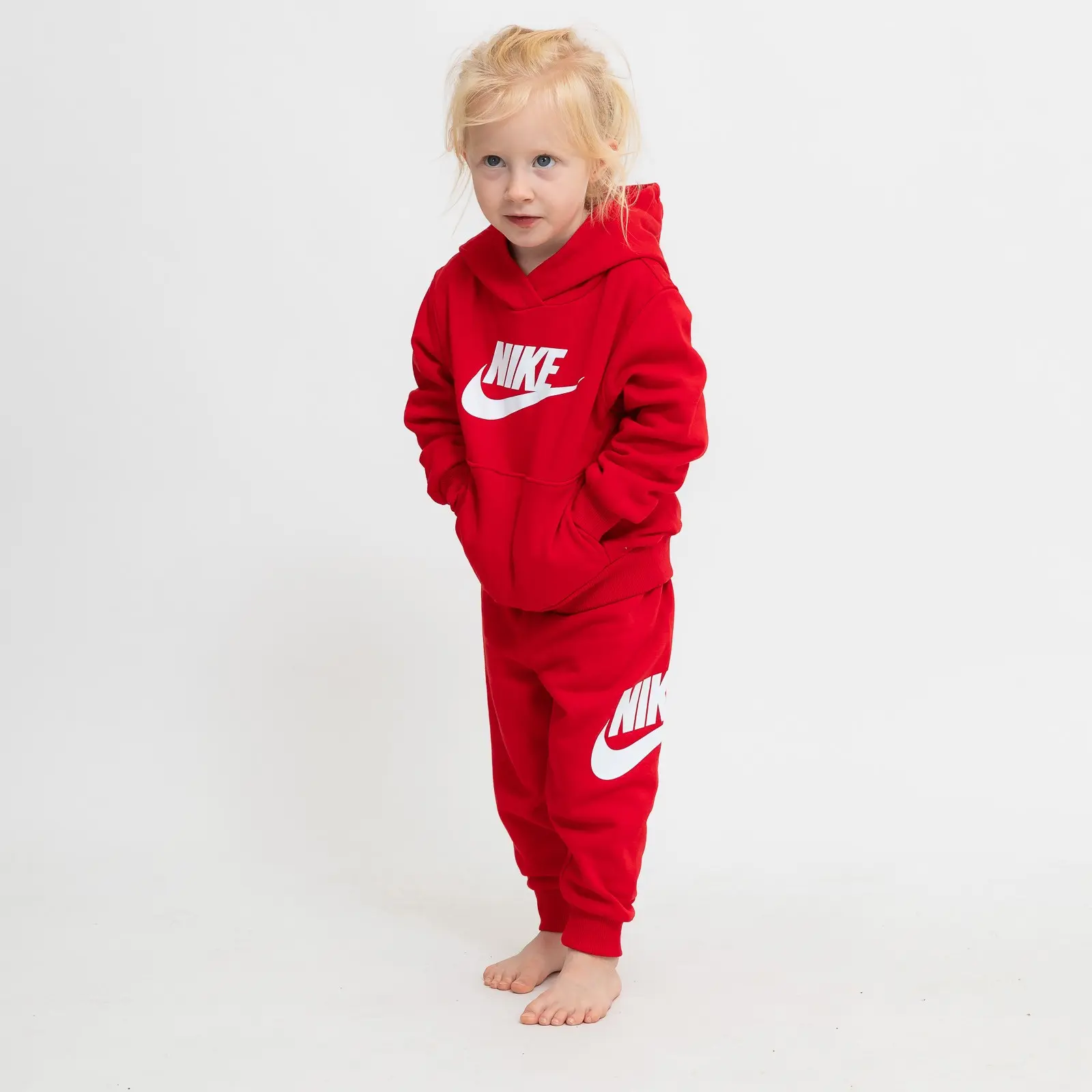 Nike kids club fleece set